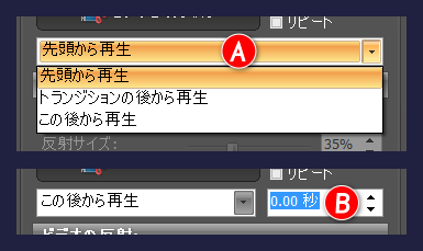 gemsoft doga レイヤー ビデオの再生位置